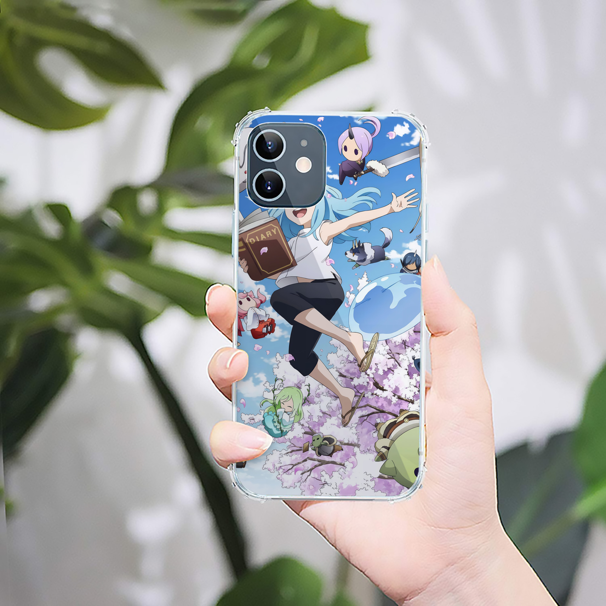 （画像用） 転スラ Regarding Reincarnated to Slime 【iPhone 12シリーズ対応】透明スマホケース（クリアソフトケース）